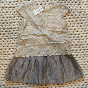 Gap shiny formal dress